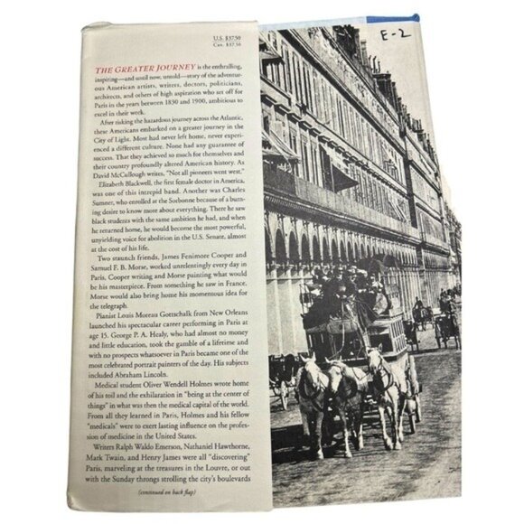 The Greater Journey: Americans in Paris Hardcover History Bestseller - Picture 7 of 11